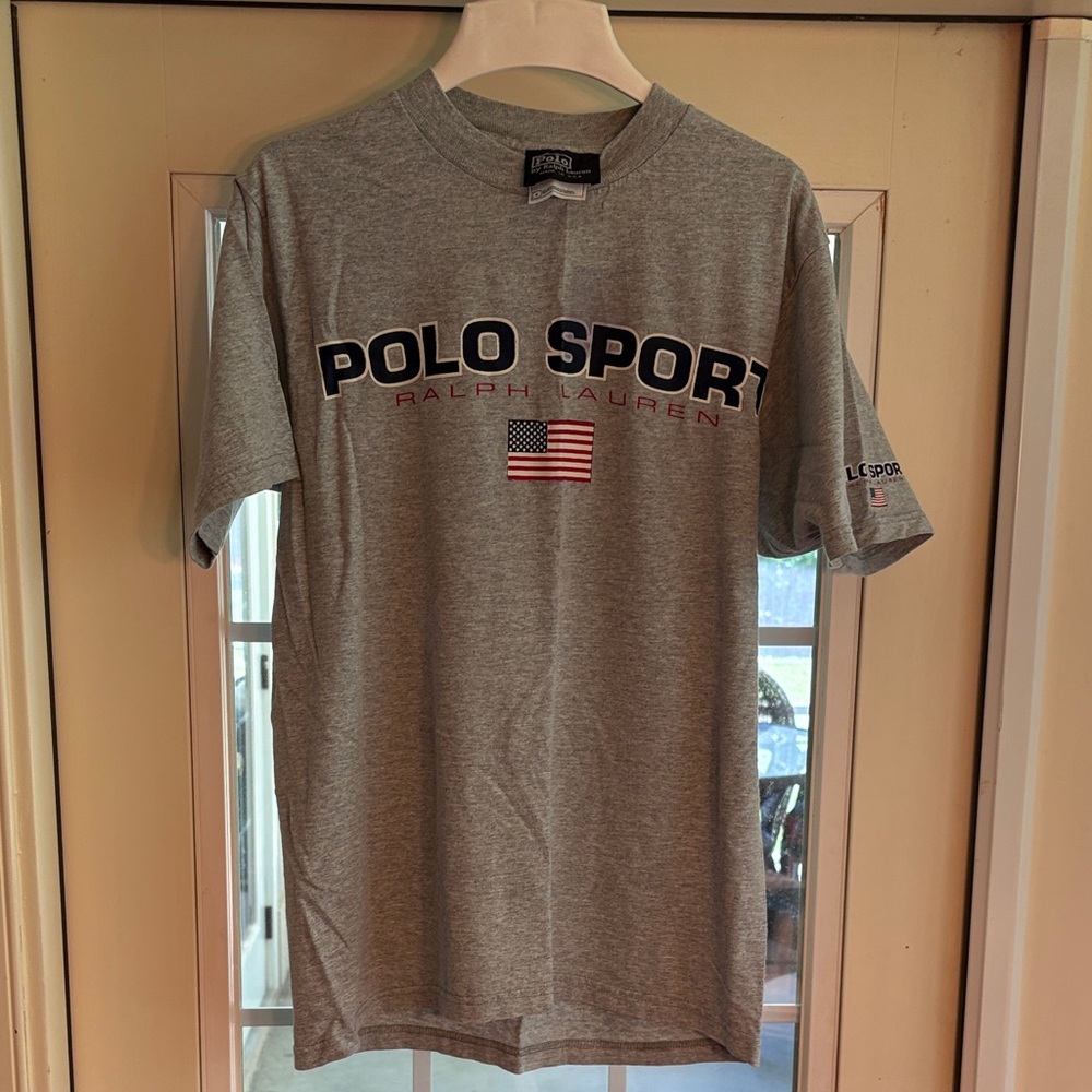 Polo Sport by Ralph Lauren Gray Short Sleeve Tee